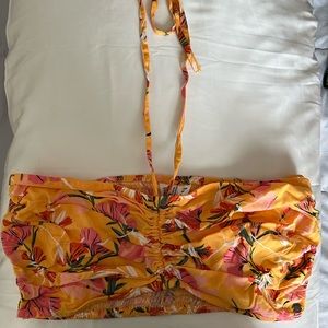 Roxy Island Hops Halter Tube Top